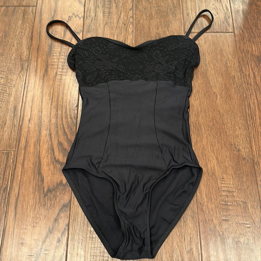 Camisole black Wear Moi leotard in size small.